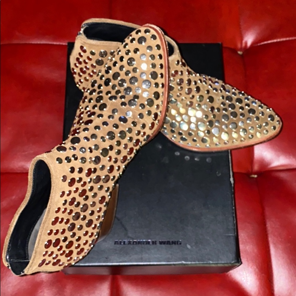 Alexander Wang studded booties
